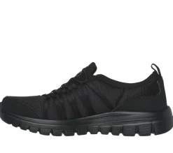 Calçado Sem Atacadores|Sapatilhas-SKECHERS Graceful - Soft Soul PRETO