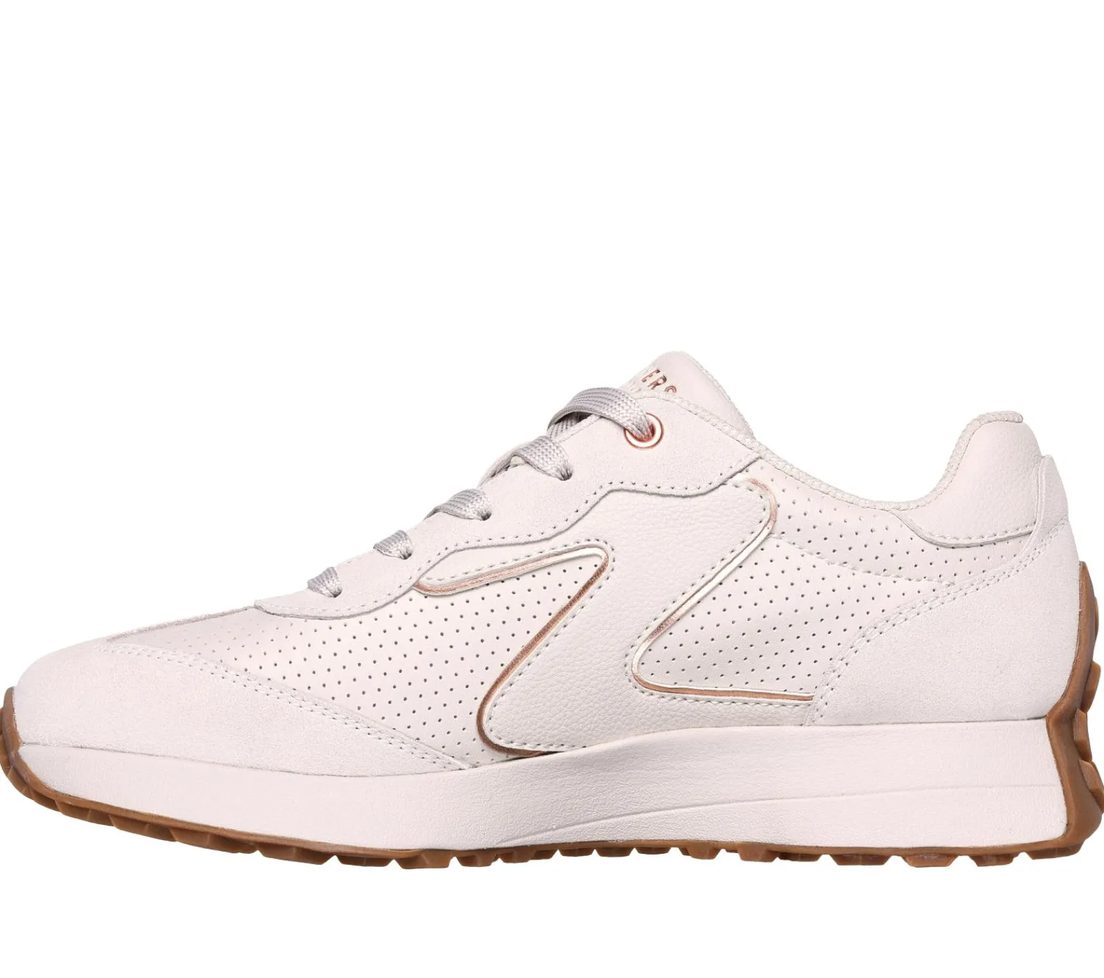 Com Atacadores|Sapatilhas Casuais-SKECHERS Gusto BRANCO SUJO