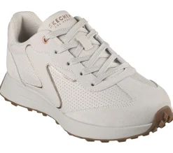 Com Atacadores|Sapatilhas Casuais-SKECHERS Gusto BRANCO SUJO
