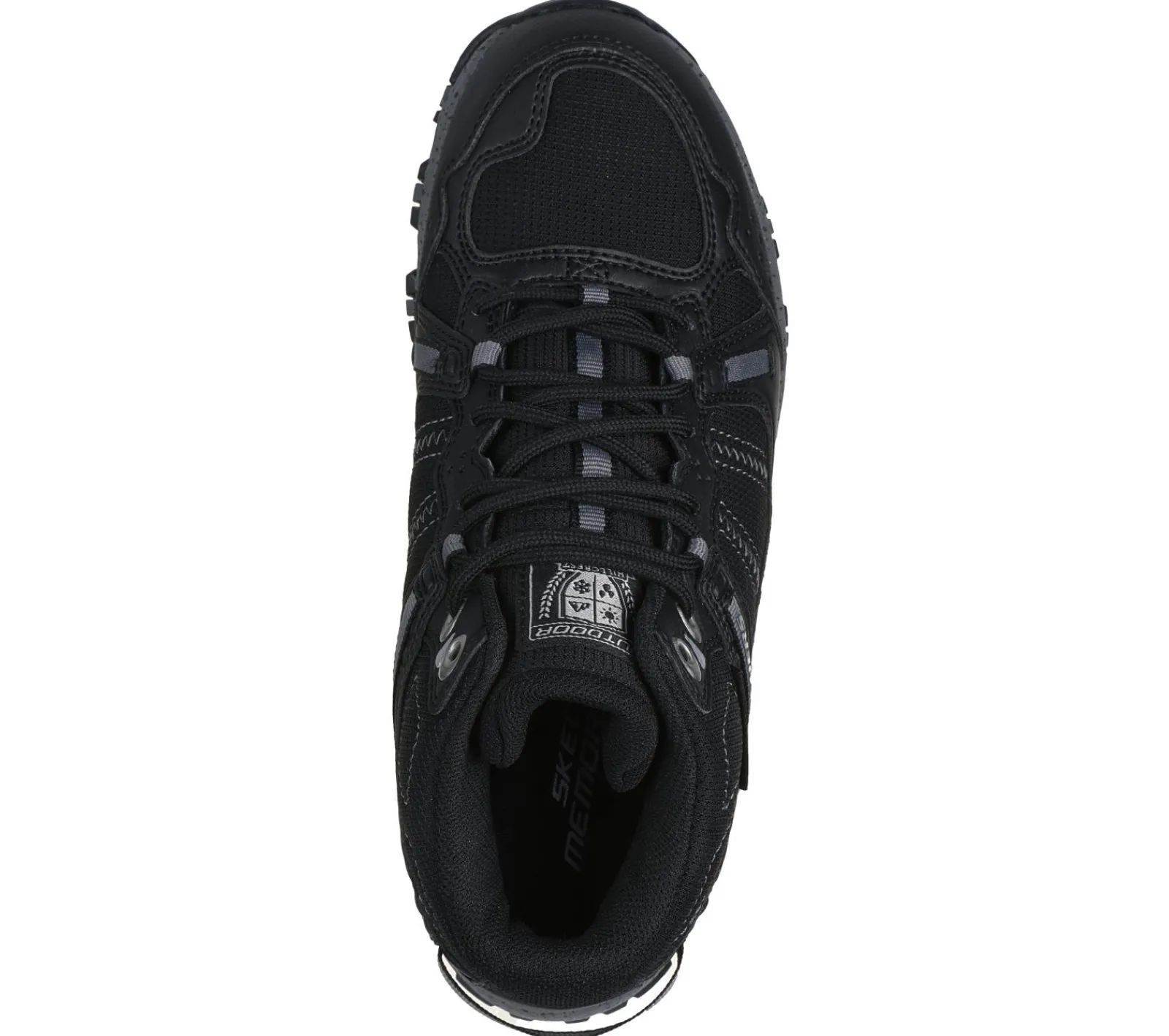 Com Atacadores|Botas-SKECHERS Hillcrest - Bound Peak PRETO / CARVÃO