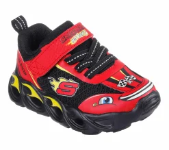Sapatilhas-SKECHERS Hot Lights: Thermo Flash - Wheel Buddies VERMELHO / PRETO