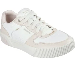 Com Atacadores|Sapatilhas Casuais-SKECHERS Jade - Best In Class BRANCO / ROSA
