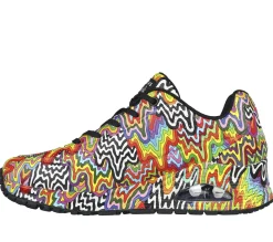 Com Atacadores|Sapatilhas Casuais-SKECHERS Jen Stark: Uno - Infinite Drip MULTICOR