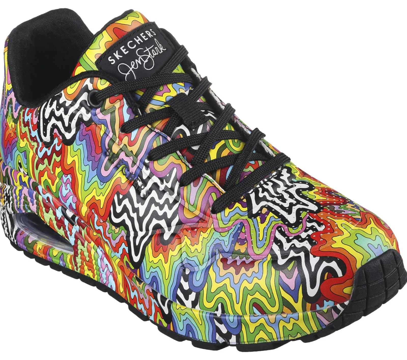 Com Atacadores|Sapatilhas Casuais-SKECHERS Jen Stark: Uno - Infinite Drip MULTICOR
