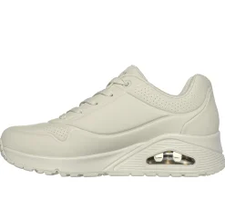 Com Atacadores|Sapatilhas Casuais-SKECHERS JGoldcrown: Uno - Golden Heart NATURAL / DOURADO
