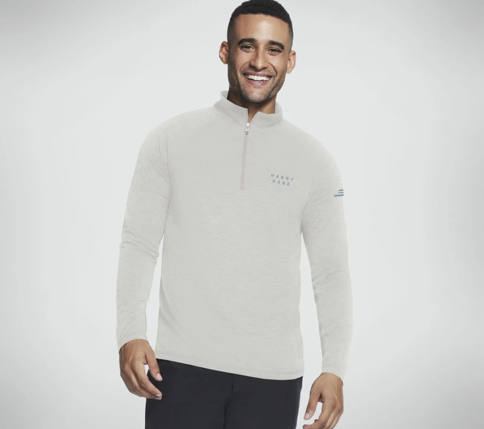 Partes De Cima|Partes De Cima-SKECHERS Kane 1/4 Zip BRANCO / TRIGO