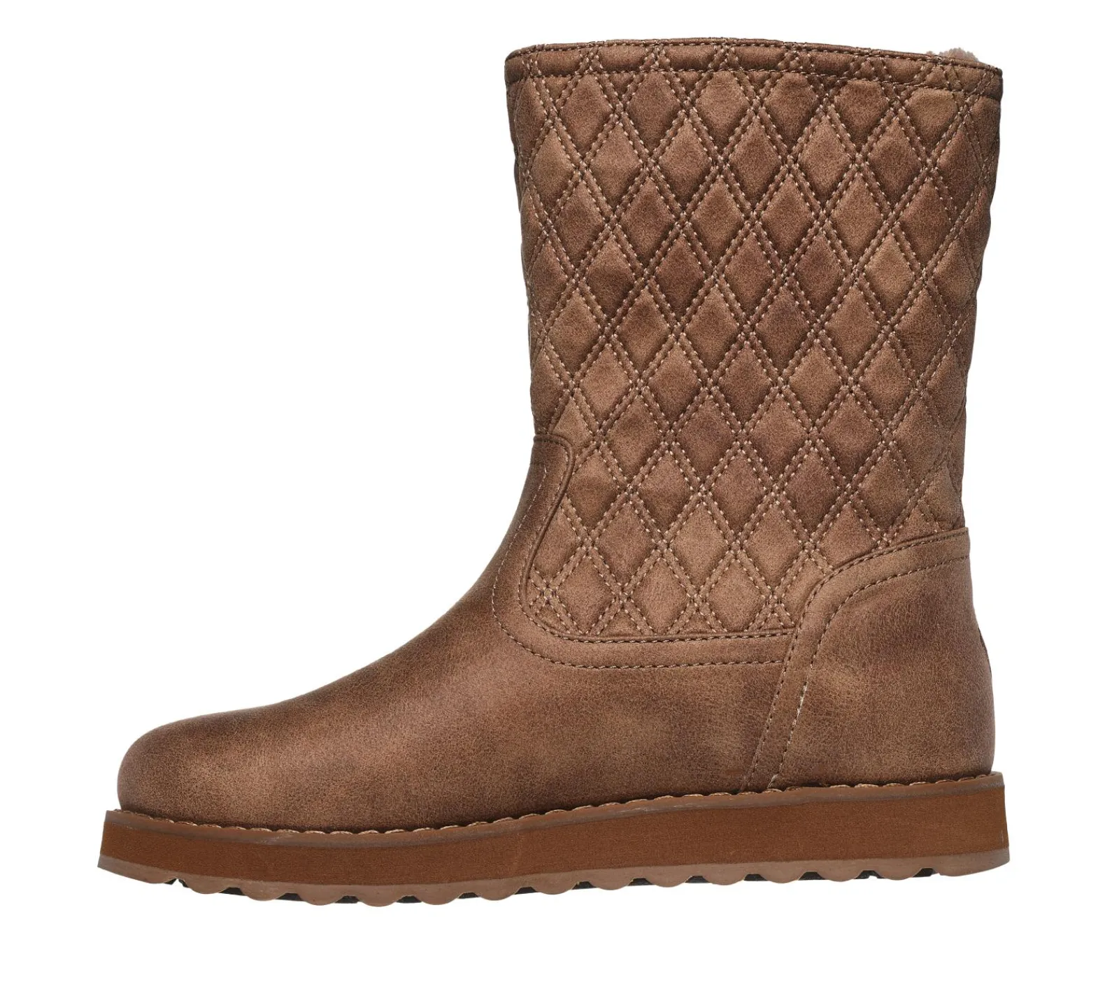 Calçado Sem Atacadores|Botas-SKECHERS Keepsakes 2.0 - Morning Walks CASTANHO CLARO