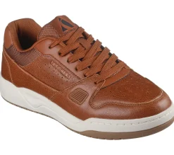 Sapatos Com Atacadores|Sapatilhas Casuais-SKECHERS Koopa - Craft Leather LUGGAGE