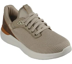 Calçado Sem Atacadores|Sapatilhas Casuais-SKECHERS Lattimore - Lasiter TAUPE