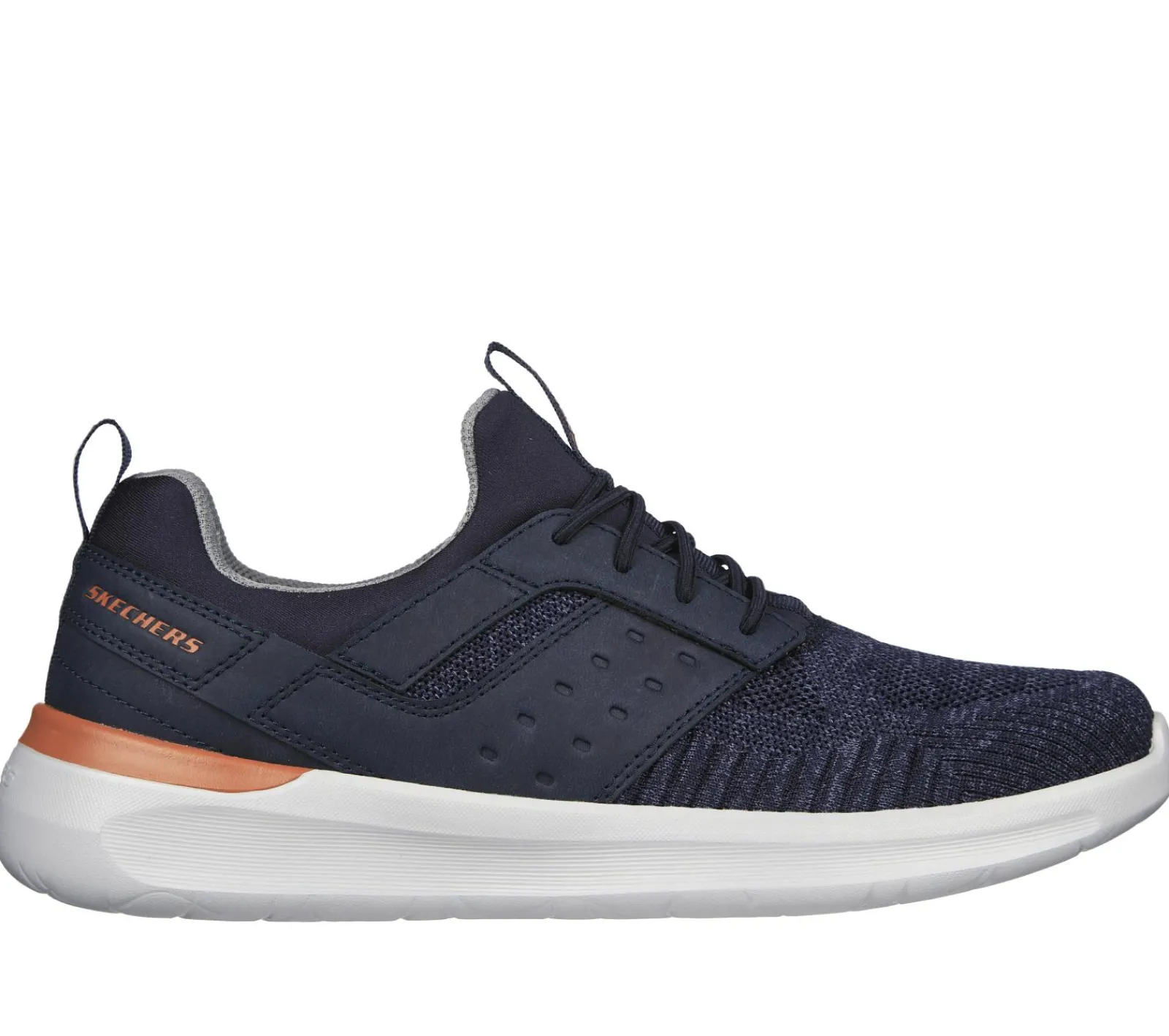 Calçado Sem Atacadores|Sapatilhas Casuais-SKECHERS Lattimore - Radium NAVY