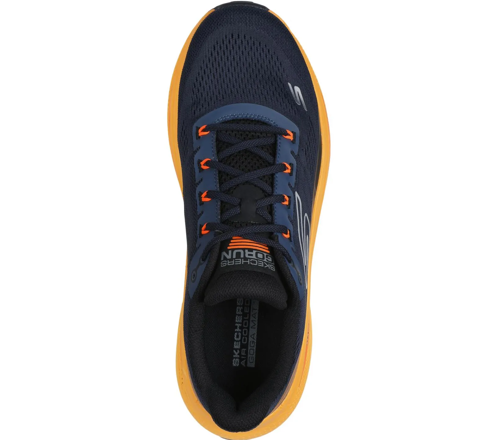 Sapatos Com Atacadores|Sapatilhas-SKECHERS Max Cushioning Propulsion NAVY / LARANJA