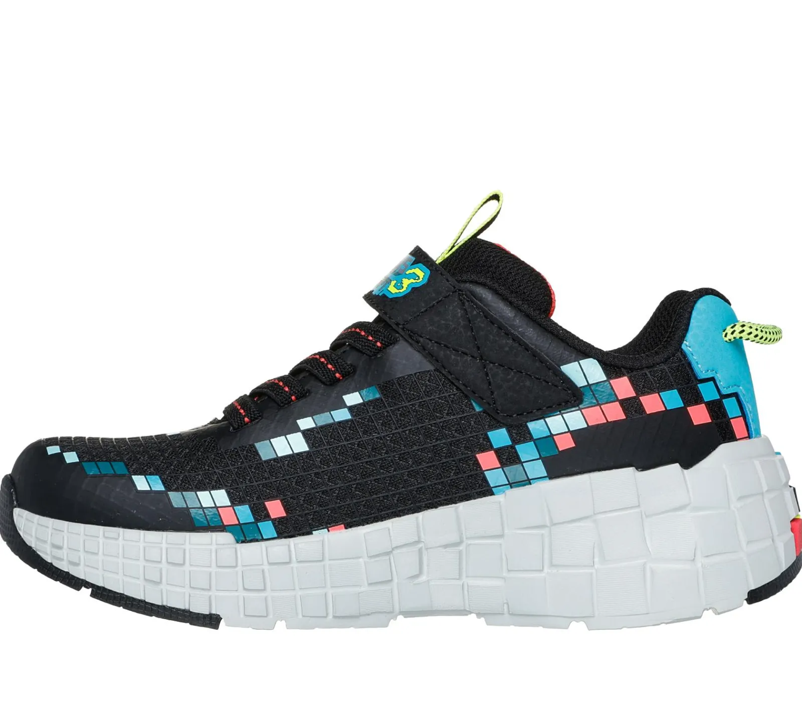 Calçado Sem Atacadores|Sapatilhas-SKECHERS Mega-Craft 3.0 PRETO / MULTICOR