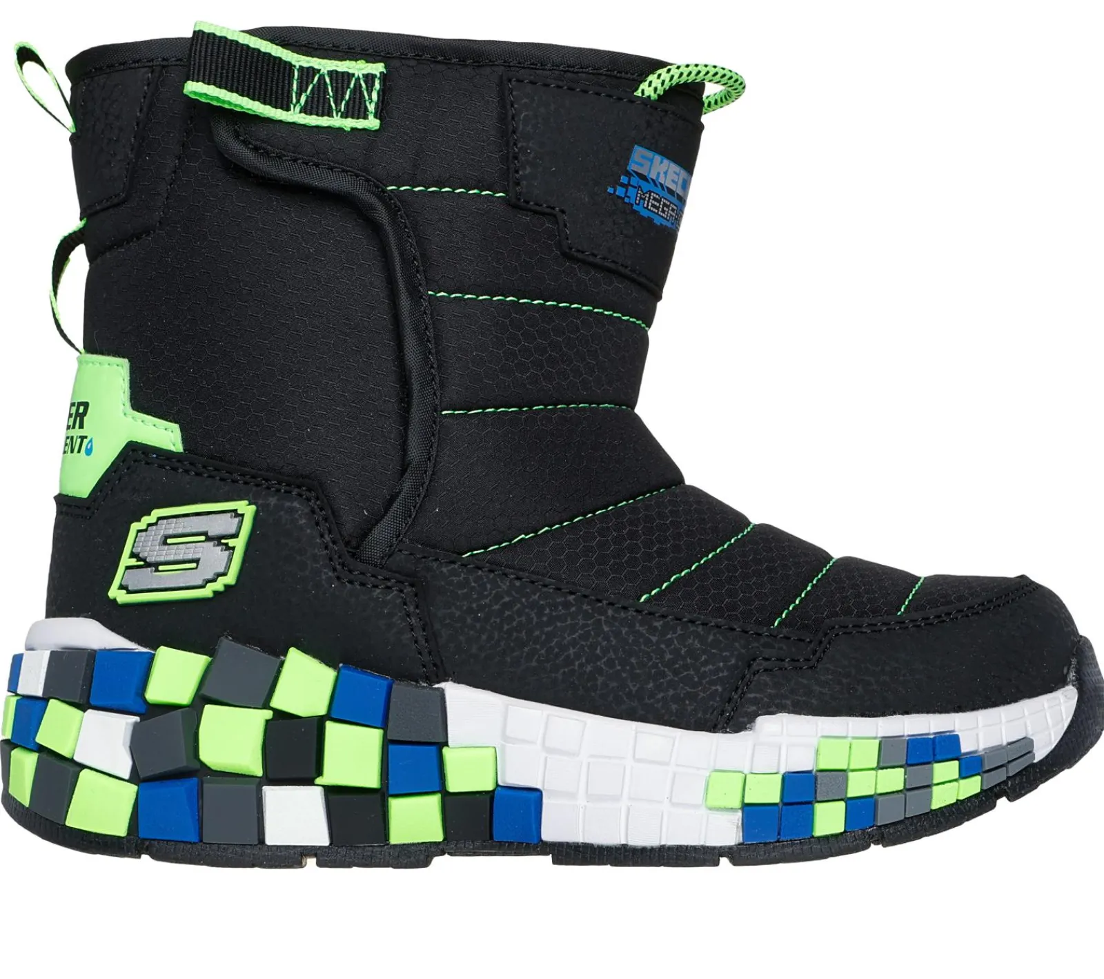 Botas-SKECHERS Mega-Craft 3.0 PRETO / LIMA