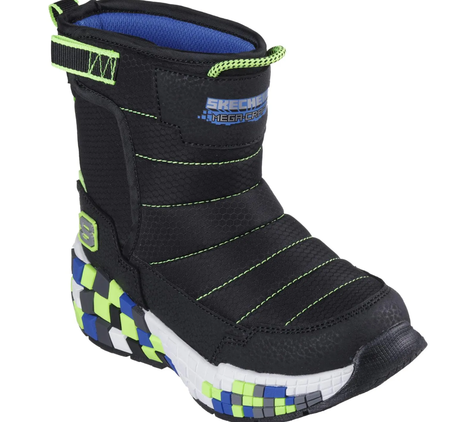 Botas-SKECHERS Mega-Craft 3.0 PRETO / LIMA