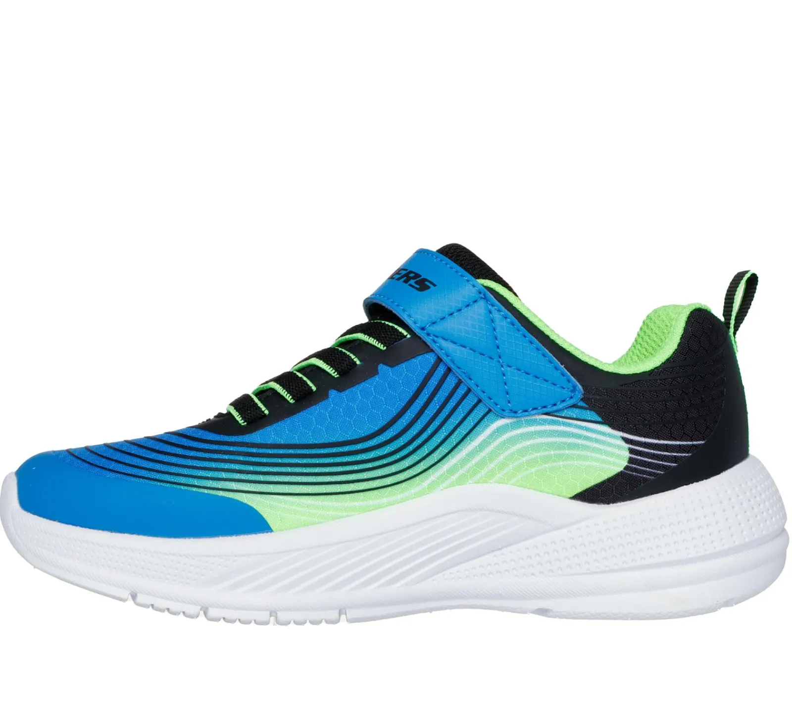 Sapatilhas-SKECHERS Microspec Advance AZUL / LIMA
