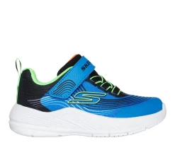 Sapatilhas-SKECHERS Microspec Advance AZUL / LIMA