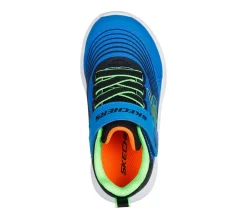 Sapatilhas-SKECHERS Microspec Advance AZUL / LIMA