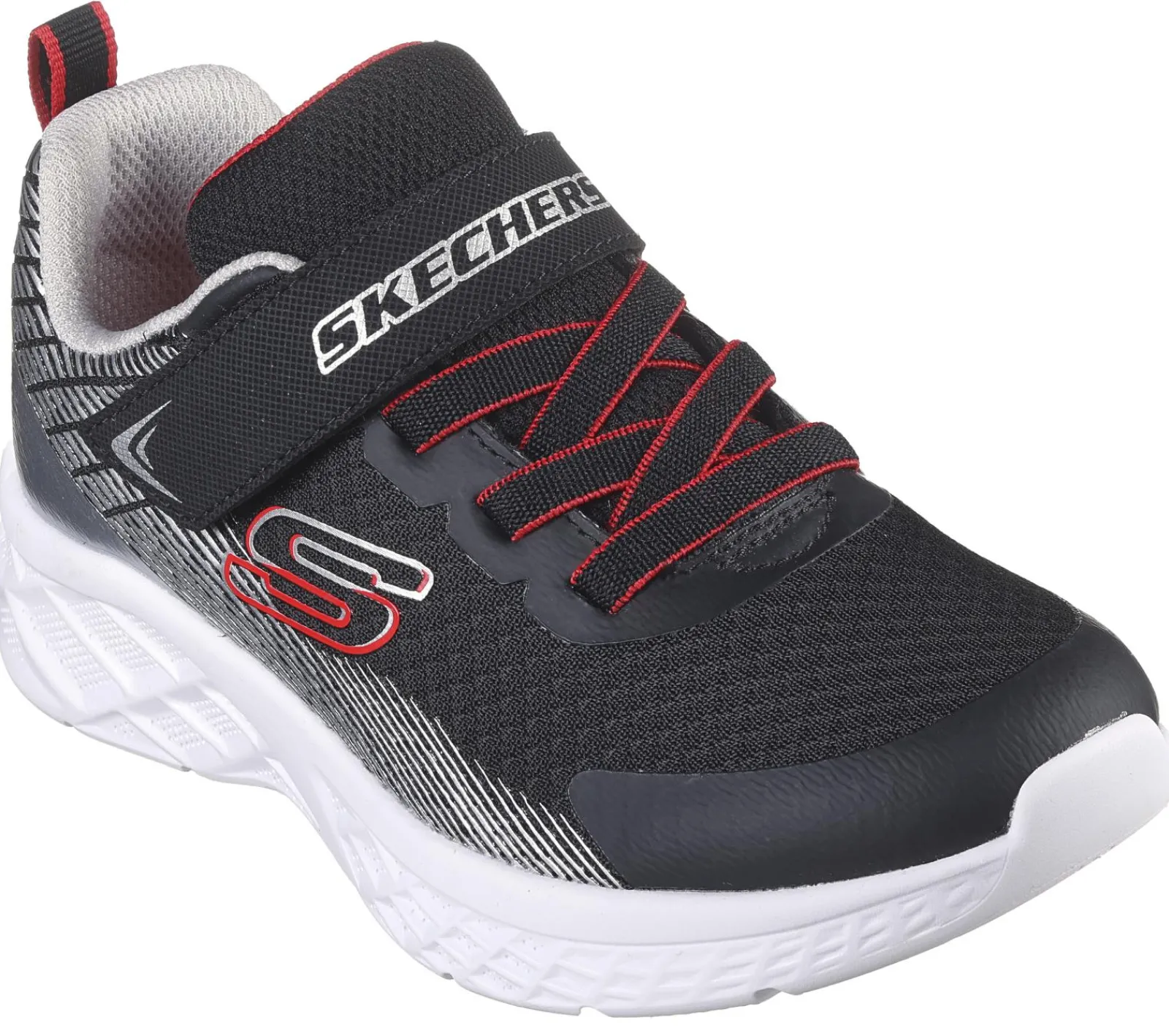 Sapatilhas-SKECHERS Microspec II - Zovrix PRETO / VERMELHO
