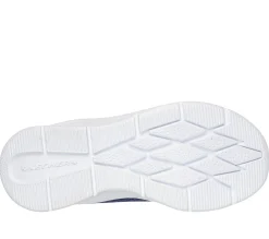 Calçado Sem Atacadores|Sapatilhas-SKECHERS Microspec Max - Racer Gal NAVY / ROSA