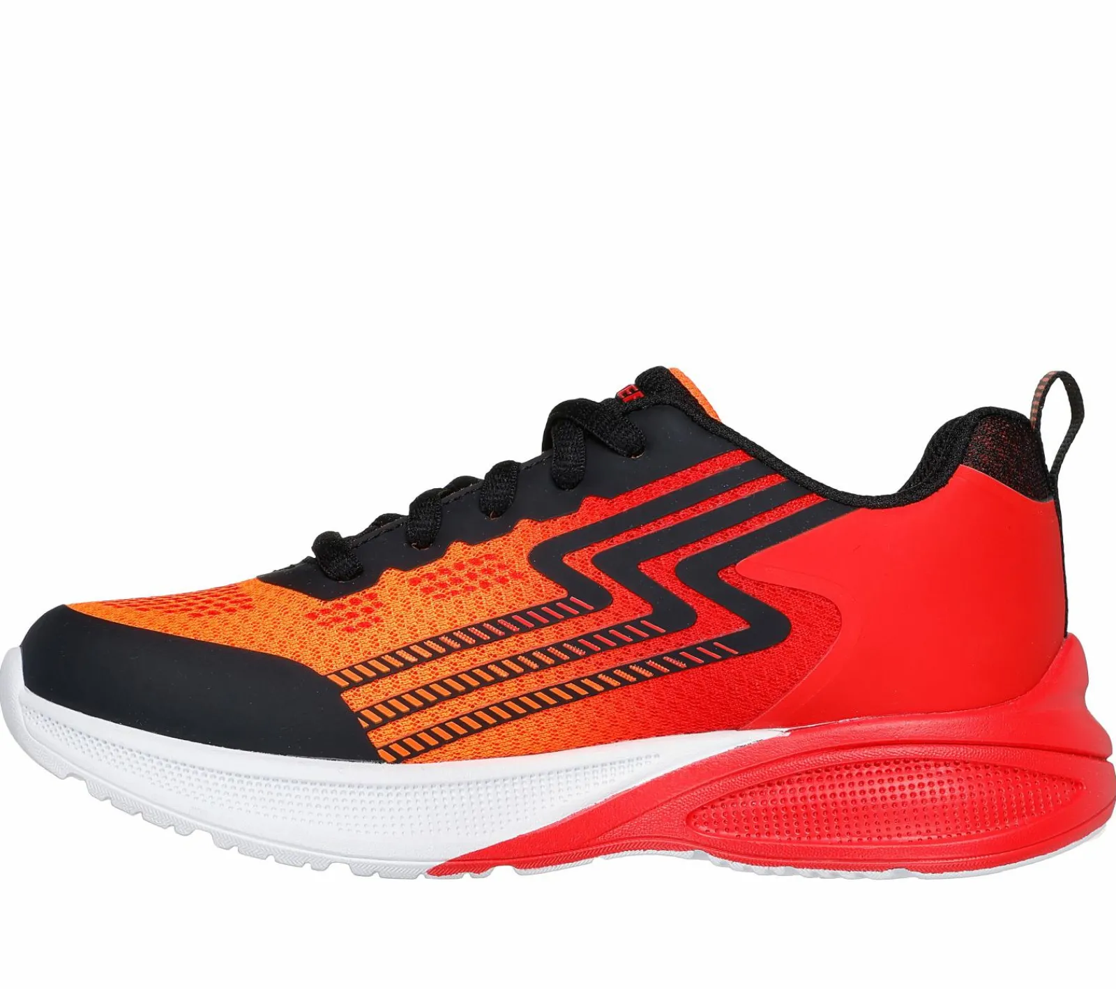 Sapatilhas-SKECHERS Microspec Max Advance - Vadieno PRETO / VERMELHO