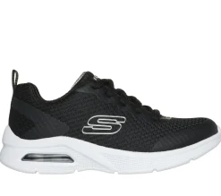 Com Atacadores|Sapatilhas-SKECHERS Microspec Max - Kaptix PRETO
