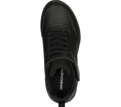 Calçado Sem Atacadores|Sapatilhas-SKECHERS Microstrides - Recess Ready PRETO