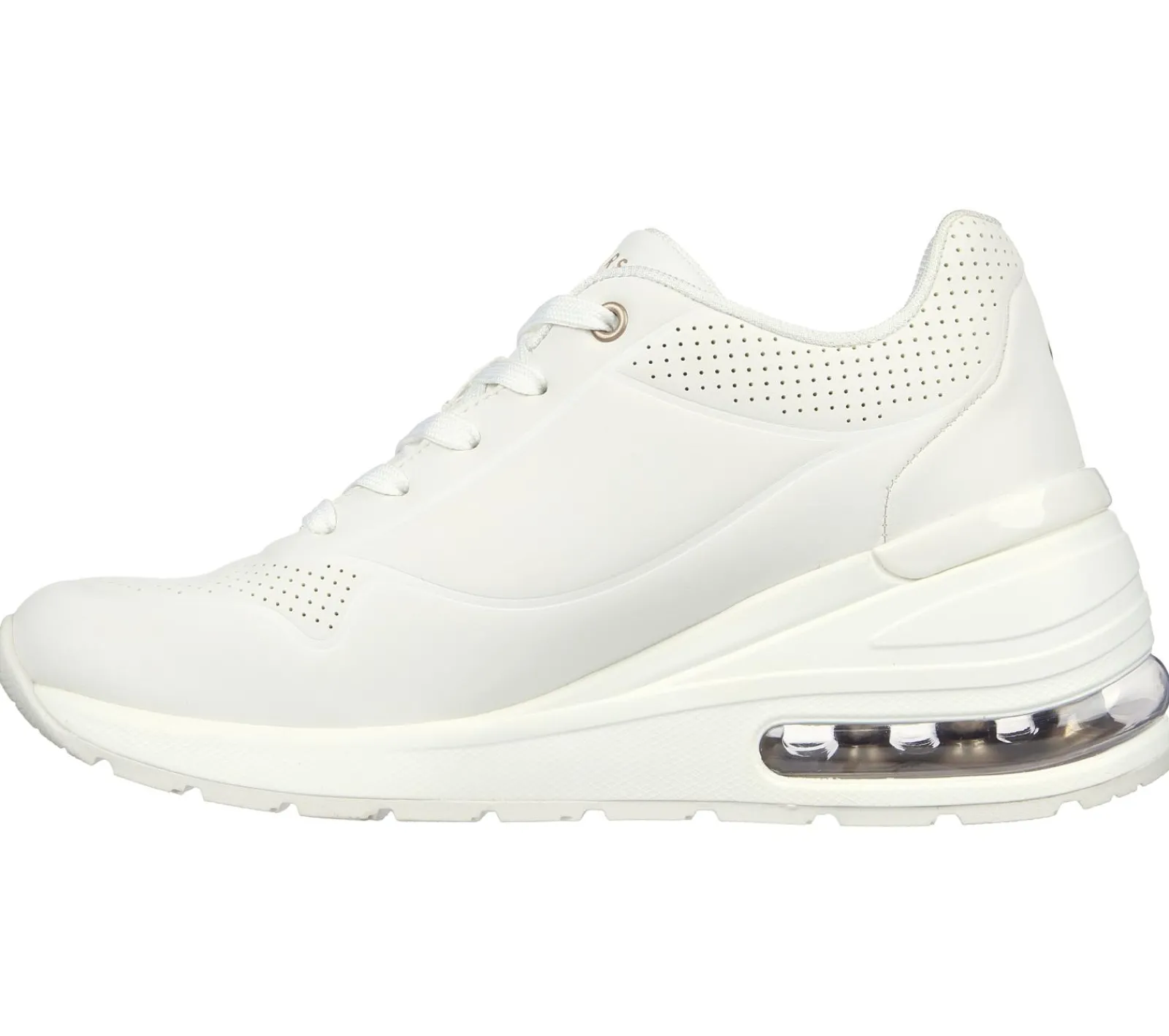 Sapatos De Cunha|Com Atacadores-SKECHERS Million Air - Elevated Air BRANCO