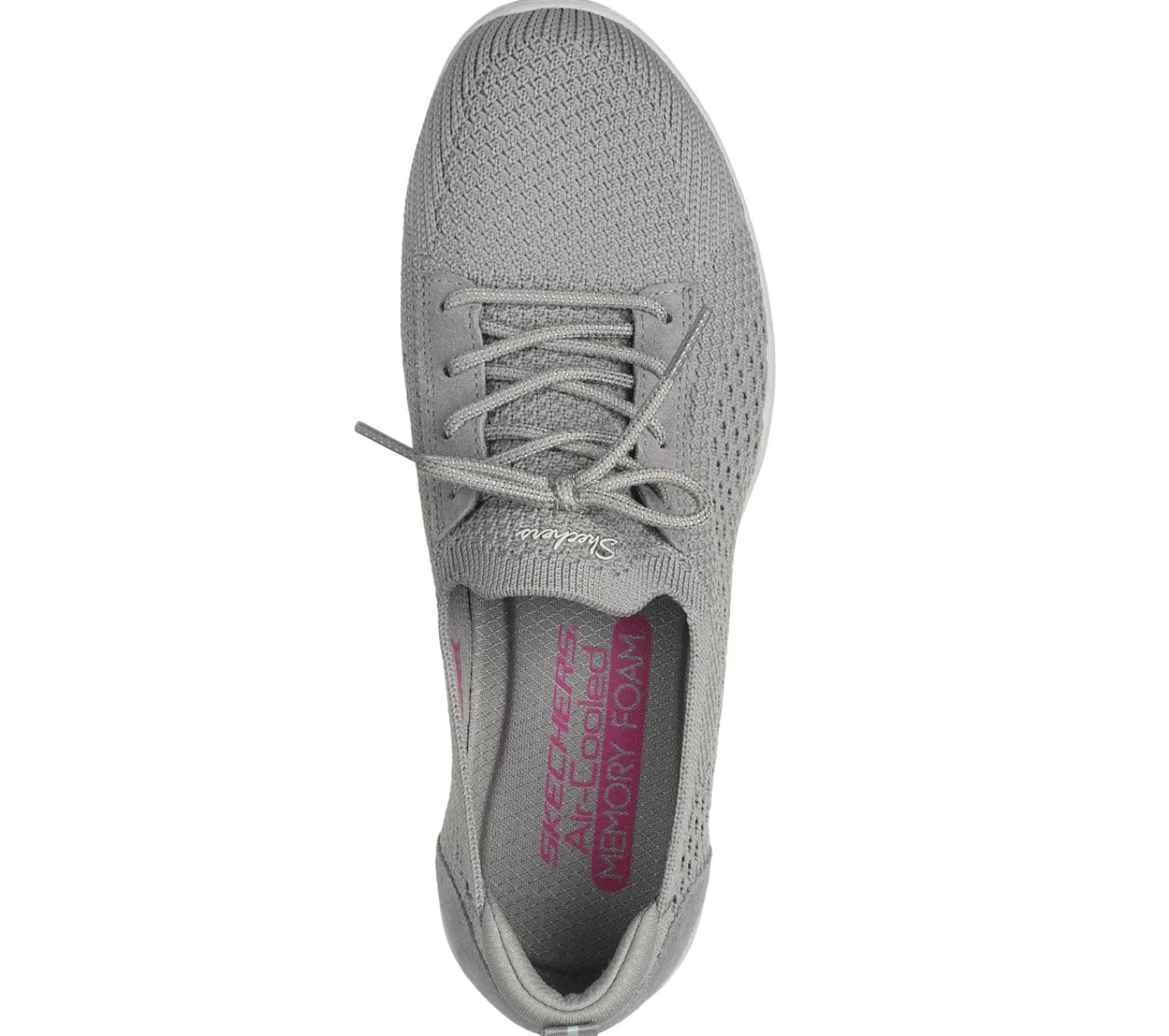 Sapatos Rasos|Calçado Sem Atacadores-SKECHERS Newbury St - Casually CINZENTO CLARO