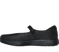 Calçado Sem Atacadores-SKECHERS On-the-GO Flex - Whisper PRETO