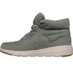Com Atacadores|Botas-SKECHERS On-the-GO Glacial Ultra - Trend Up AZEITONA