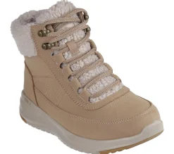 Com Atacadores|Botas-SKECHERS On-the-GO Stellar - Alpine Adventure CASTANHO CLARO