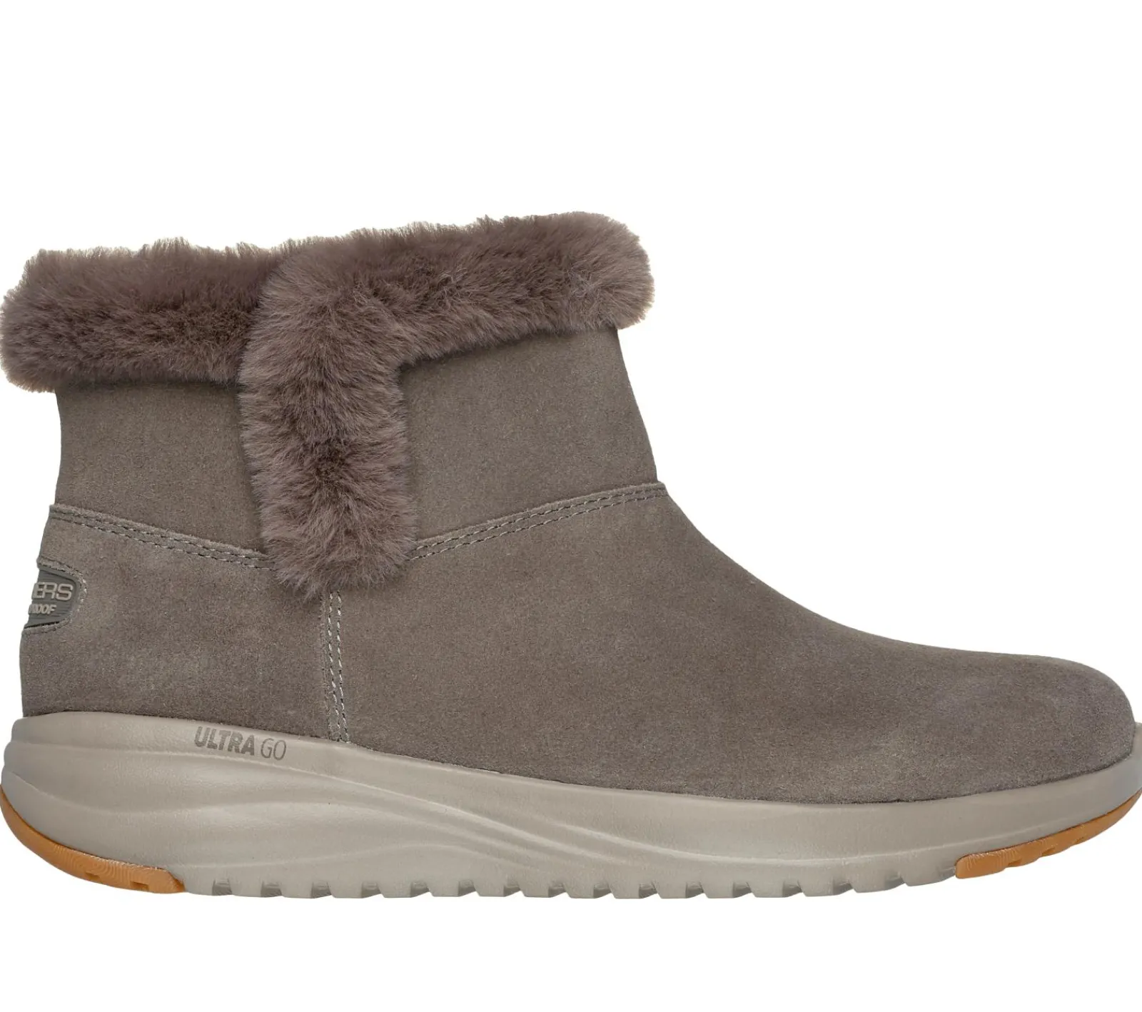 Calçado Sem Atacadores|Botas-SKECHERS On-the-GO Stellar - Cozy Step TAUPE ESCURO