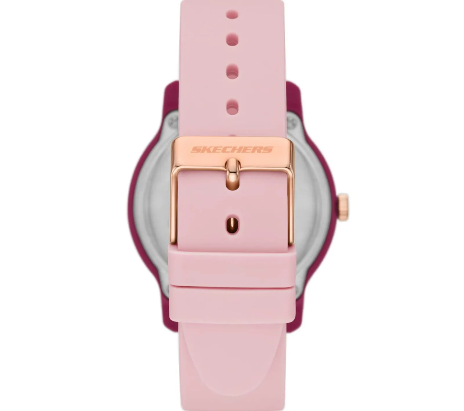 Relógios|Acessórios-SKECHERS Ostrom Gold Pink Burg Watch ROSA