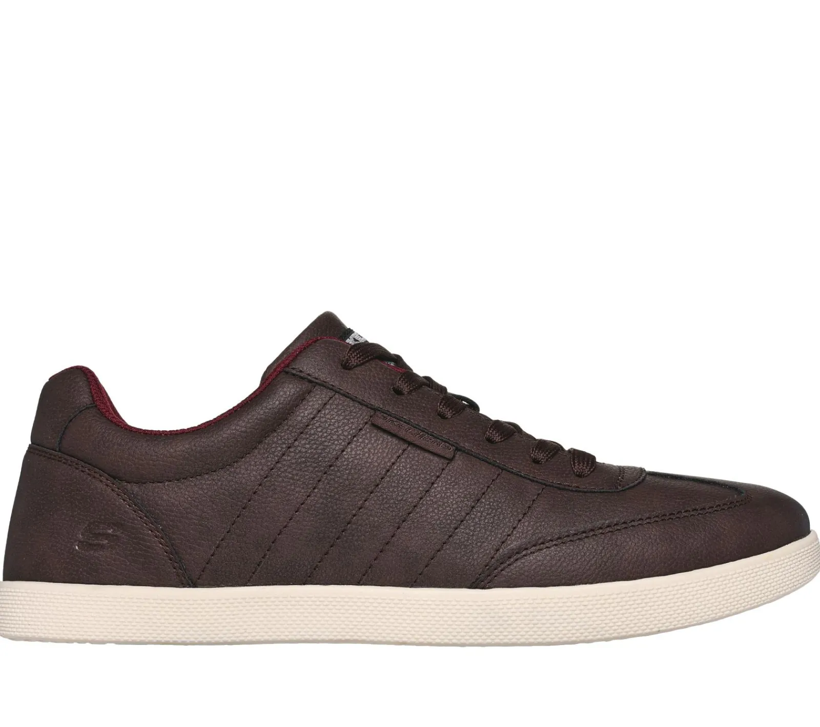Sapatos Casual|Sapatos Com Atacadores-SKECHERS Placer - Crandon CHOCOLATE