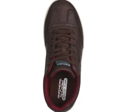 Sapatos Casual|Sapatos Com Atacadores-SKECHERS Placer - Crandon CHOCOLATE