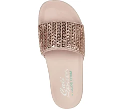 Sandálias|Calçado Sem Atacadores-SKECHERS Pop Ups - New Spark ROSA / DOURADO