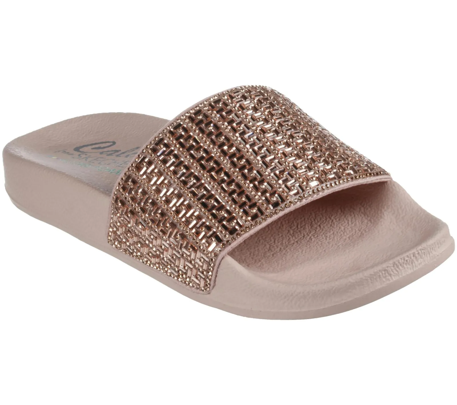 Sandálias|Calçado Sem Atacadores-SKECHERS Pop Ups - New Spark ROSA / DOURADO