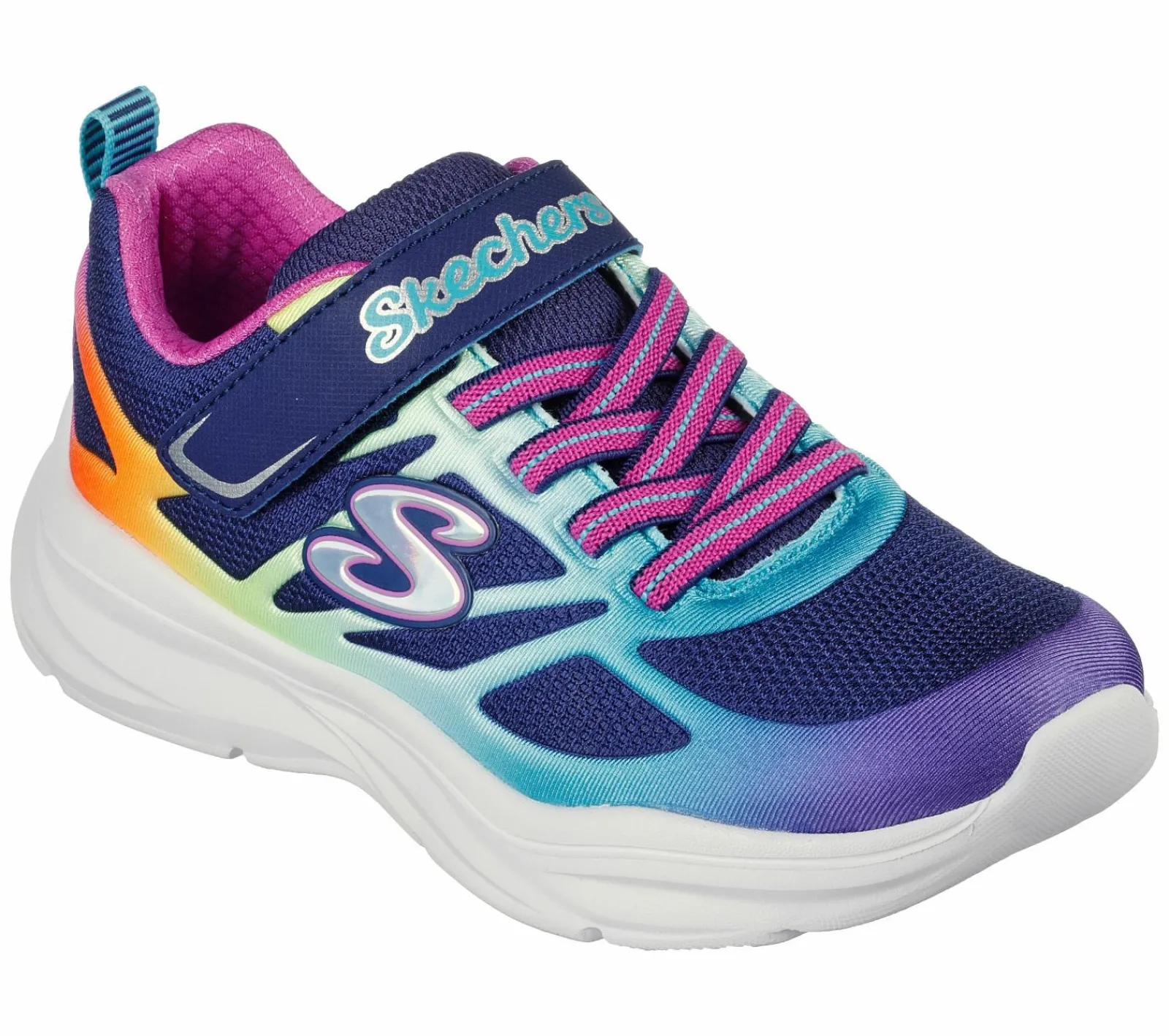 Calçado Sem Atacadores|Sapatilhas-SKECHERS Power Jams NAVY / MULTICOR