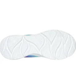 Calçado Sem Atacadores|Sapatilhas-SKECHERS Power Jams - Pastel Speed TURQUESA / MULTICOR