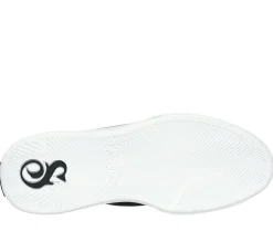 Calçado Sem Atacadores|Sapatilhas Casuais-SKECHERS Premium Leather Slip-ins: Snoop One - OG PRETO / BRANCO