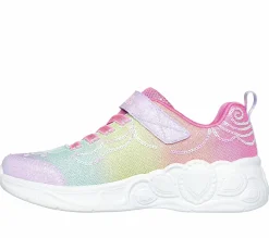 Calçado Sem Atacadores|Luzes-SKECHERS Princess Wishes MULTICOR