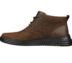 Botas-SKECHERS Proven - Yermo CASTANHO