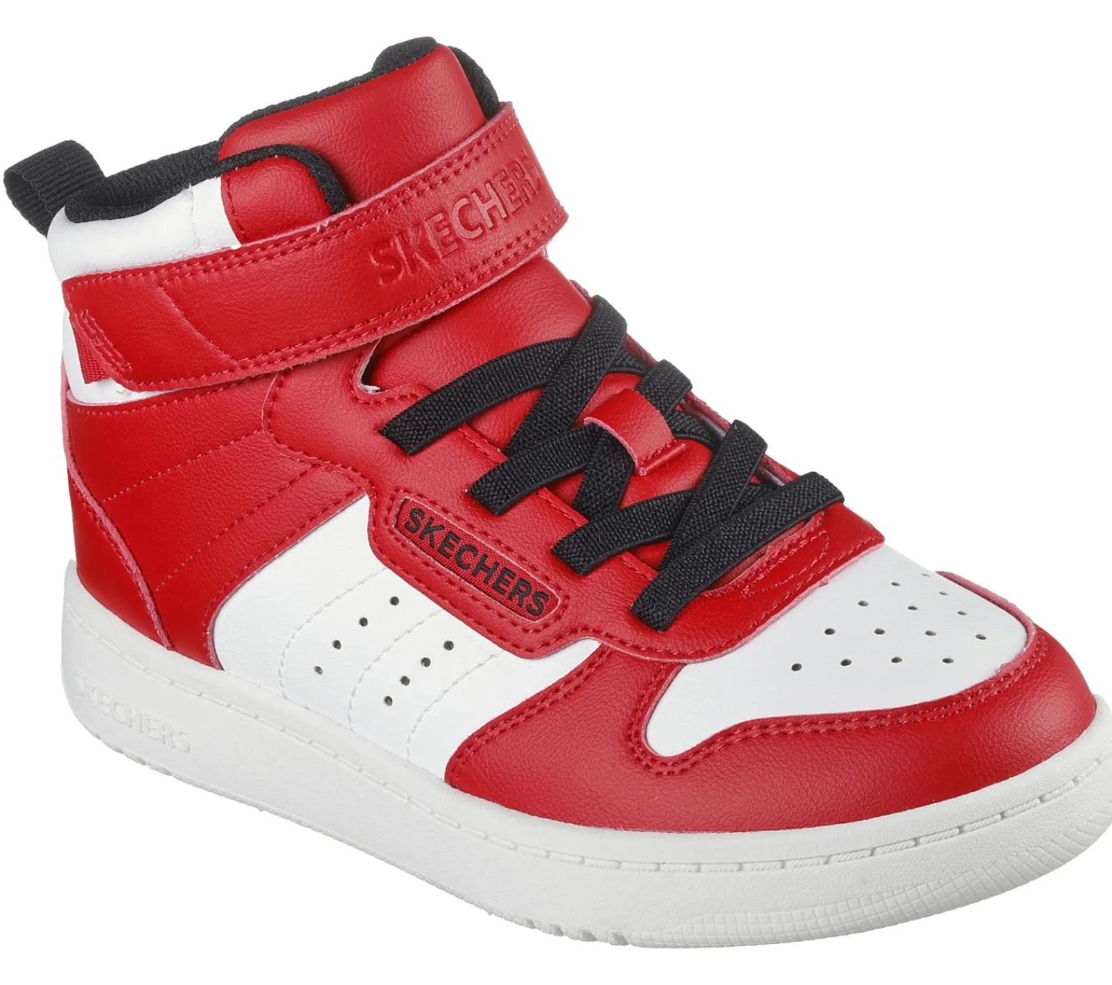 Sapatilhas-SKECHERS Quick Street - Rapid Avenue VERMELHO / BRANCO