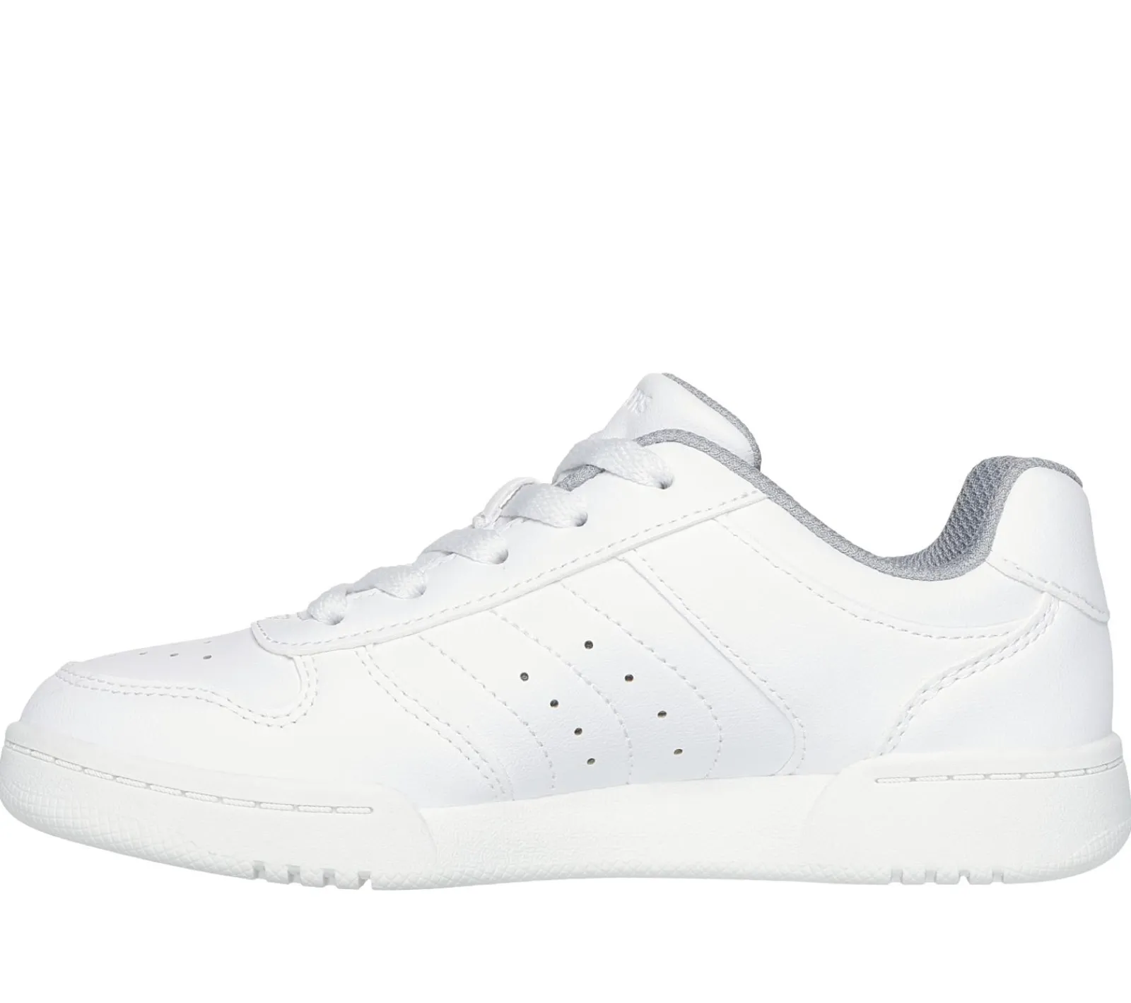 Com Atacadores|Sapatilhas-SKECHERS Quick Street - Vorton BRANCO