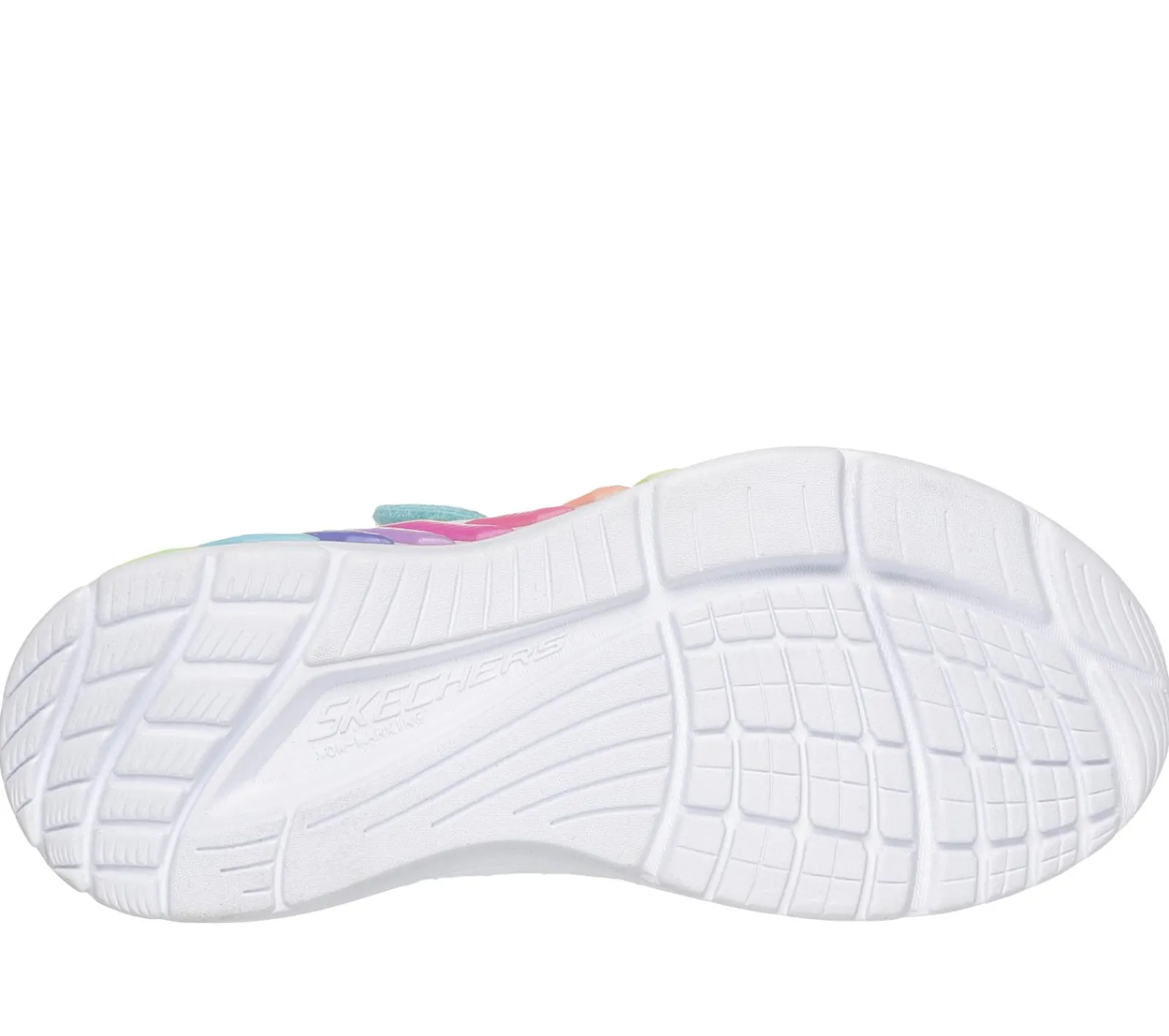 Luzes|Sapatilhas-SKECHERS Rainbow Cruisers TURQUESA / MULTICOR
