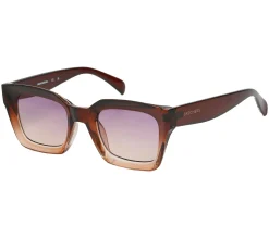 Óculos De Sol-SKECHERS Rectangle Sunglasses CASTANHO / MULTICOR