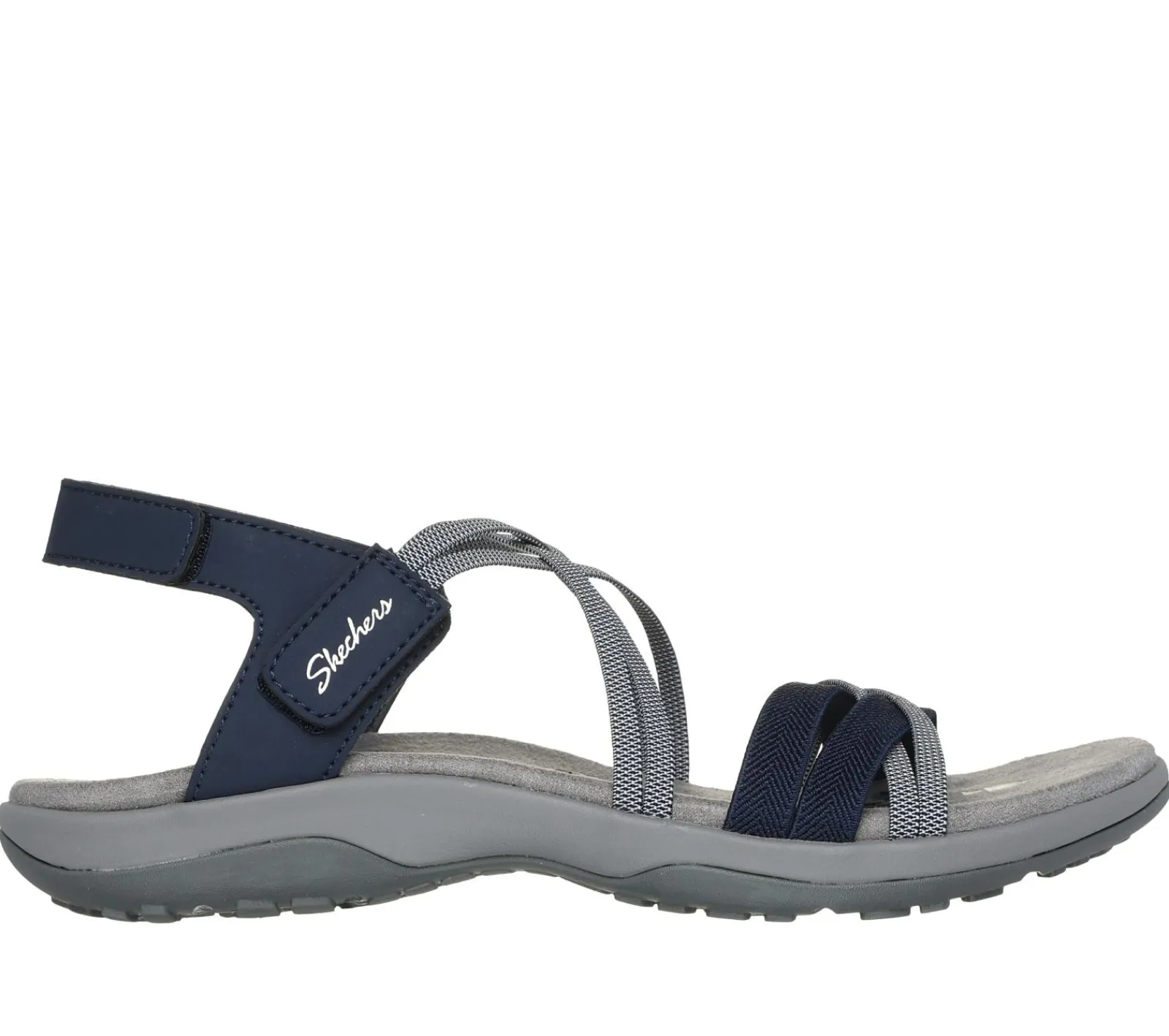 Sandálias-SKECHERS Reggae Slim - Takes Two NAVY