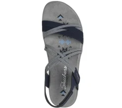 Sandálias-SKECHERS Reggae Slim - Takes Two NAVY