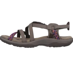 Sandálias-SKECHERS Reggae Slim - Vacay CHOCOLATE