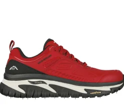 Sapatilhas Casuais-SKECHERS Relaxed Fit: Arch Fit Road Walker - Recon VERMELHO / PRETO